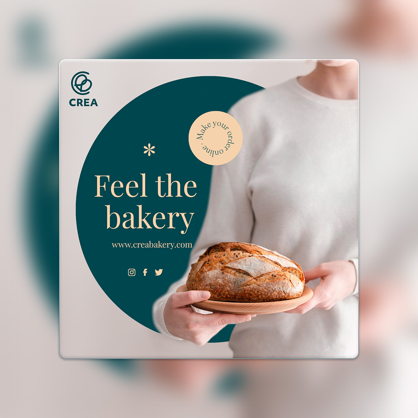 Crea Bakery — opening day