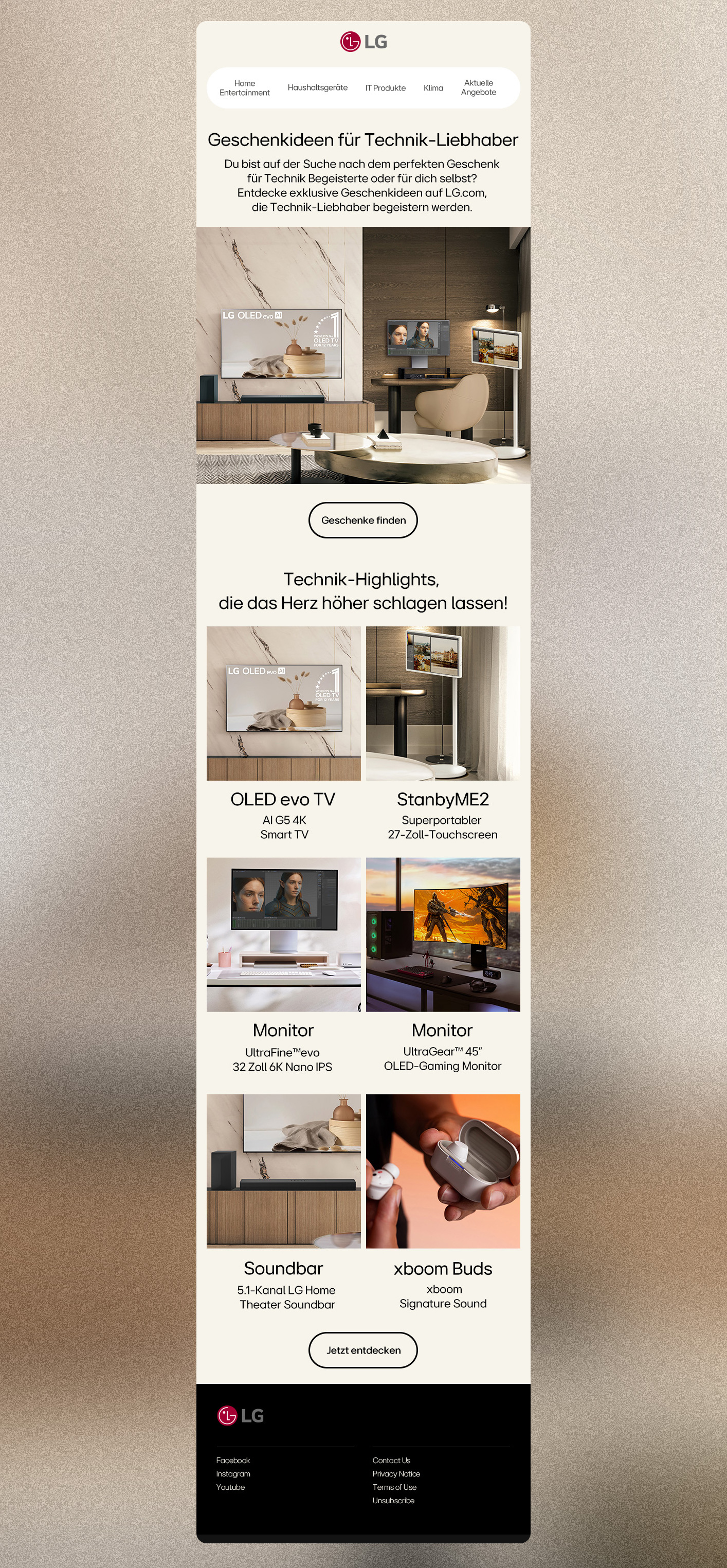 LG Electronics — outcome
